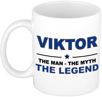 Bellatio Decorations Viktor The man, The myth the legend cadeau koffie mok / thee beker 300 ml