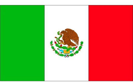 Bellatio Decorations Vlag Mexico stickers
