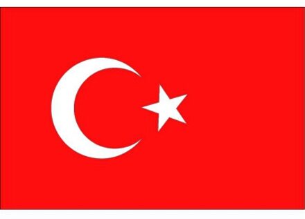 Bellatio Decorations Vlag Turkije stickers