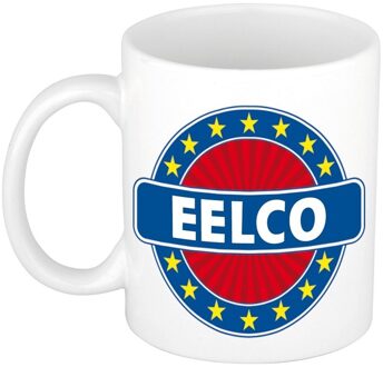 Bellatio Decorations Voornaam Eelco koffie/thee mok of beker - Naam mokken Multikleur