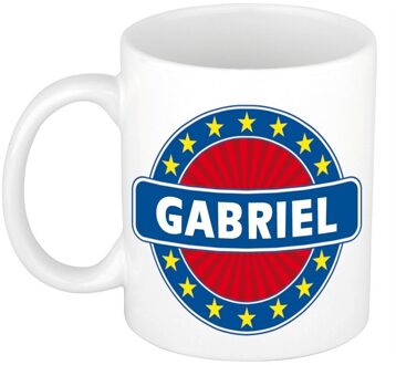 Bellatio Decorations Voornaam Gabriel koffie/thee mok of beker - Naam mokken