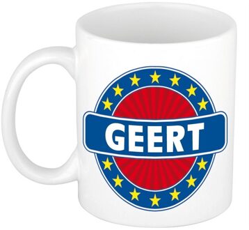 Bellatio Decorations Voornaam Geert koffie/thee mok of beker - Naam mokken Multikleur