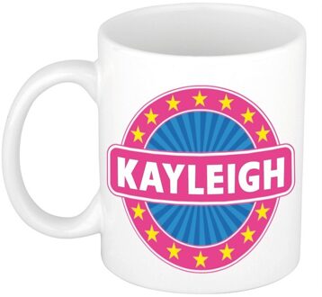 Bellatio Decorations Voornaam Kayleigh koffie/thee mok of beker - Naam mokken Multikleur