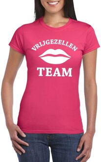 Bellatio Decorations Vrijgezellenfeest shirt fuchsia voor dames 2XL - Feestshirts Roze