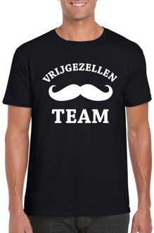 Bellatio Decorations Vrijgezellenfeest t-shirt heren - zwart - vrijgezellen team - vrijgezellen party