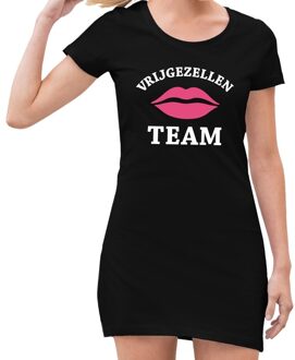 Bellatio Decorations Vrijgezellenfeest team jurkje zwart voor dames