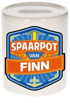 Bellatio Decorations Vrolijke Finn spaarpotten voor kinderen Multi