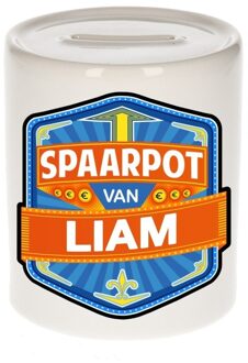 Bellatio Decorations Vrolijke Liam spaarpotten voor kinderen Multi