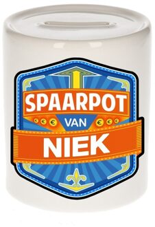 Bellatio Decorations Vrolijke Niek spaarpotten voor kinderen Multi
