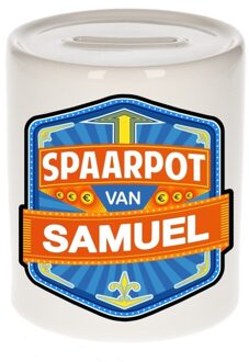 Bellatio Decorations Vrolijke Samuel spaarpotten voor kinderen Multi
