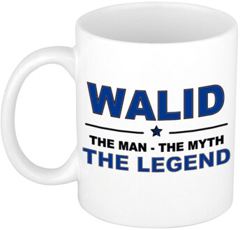 Bellatio Decorations Walid The man, The myth the legend pensioen cadeau mok/beker 300 ml