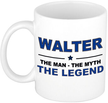 Bellatio Decorations Walter The man, The myth the legend pensioen cadeau mok/beker 300 ml