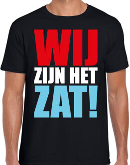 Bellatio Decorations Wij zijn het zat protest t-shirt zwart voor heren - staken / protesteren / demonstreren shirt 2XL