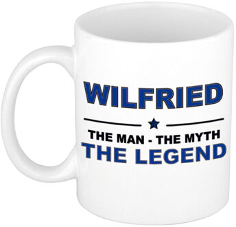 Bellatio Decorations Wilfried The man, The myth the legend cadeau koffie mok / thee beker 300 ml
