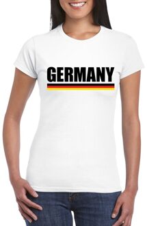 Bellatio Decorations Wit Duitsland supporter shirt dames XS