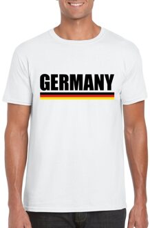 Bellatio Decorations Wit Duitsland supporter shirt heren