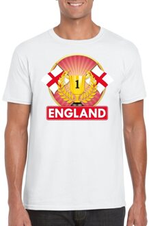 Bellatio Decorations Wit Engeland supporter kampioen shirt heren 2XL