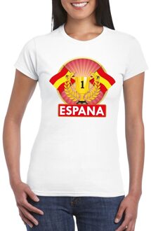 Bellatio Decorations Wit Spanje supporter kampioen shirt dames 2XL