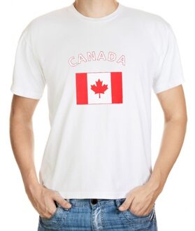 Bellatio Decorations Wit t-shirt Canada heren