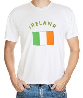 Bellatio Decorations Wit t-shirt ierland heren 2xl