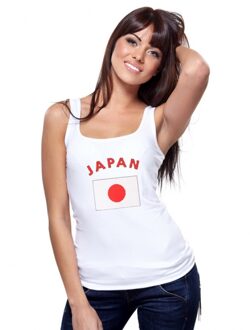 Bellatio Decorations Witte dames tanktop japan l