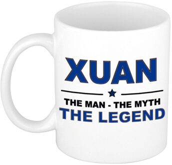 Bellatio Decorations Xuan The man, The myth the legend pensioen cadeau mok/beker 300 ml