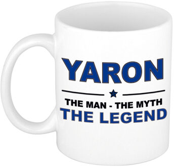 Bellatio Decorations Yaron The man, The myth the legend cadeau koffie mok / thee beker 300 ml