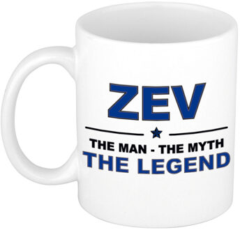 Bellatio Decorations Zev The man, The myth the legend pensioen cadeau mok/beker 300 ml