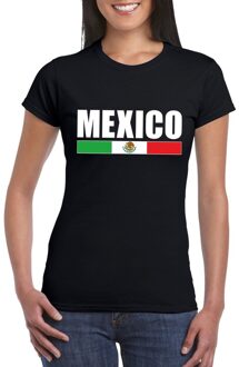 Bellatio Decorations Zwart Mexico supporter t-shirt voor dames