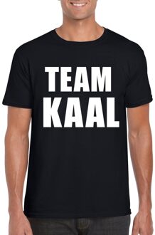 Bellatio Decorations Zwart team kaal shirt voor heren