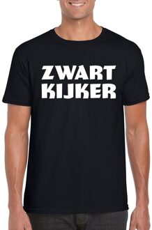 Bellatio Decorations Zwartkijker heren T-shirt zwart 2XL