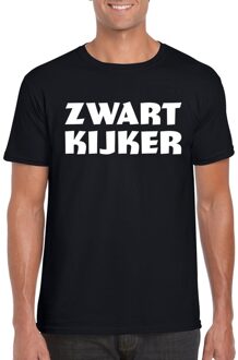 Bellatio Decorations Zwartkijker heren T-shirt zwart