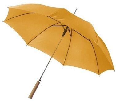 Bellatio Design Automatische paraplu 102 cm doorsnede oranje - Paraplu's