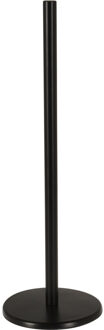 Bellatio Design BD Reserverolhouder - zwart - 5 rollen - metaal - 45 cm - wc rolhouder - toiletrolhouder