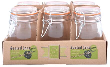 Bellatio Design Inmaakpot H11,8 6 stuks Transparant