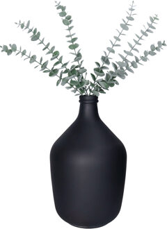 Bellatio Design Kunstplant takken Eucalyptus Cinera - 2x - 60 cm - 3 takken - kunst bladgroen