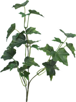 Bellatio Design Kunsttak / kunstbloem Hedera - 55 cm - groen - boeket opvulling bladgroen