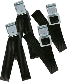 Bellatio Design spanbanden - 4x - 2x 40 cm / 2x 50 cm - sjorbanden - bindriemen