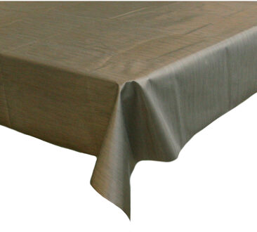 Bellatio Design Tafelkleed - brons - metallic look - 140 x 180 cm