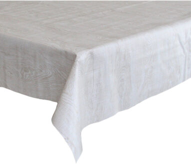 Bellatio Design Tafelzeil/tafelkleed hout look 140 x 250 cm
