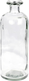 Bellatio Flowers & Plants 1x Glazen vaas/vazen 1500 ml van 10 x 30 cm - Vazen Transparant