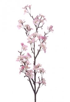 Bellatio Flowers & Plants Appelbloesem takken - roze - 104 cm - kunststof - Kunstbloemen