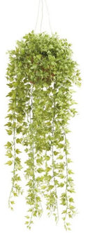 Bellatio Flowers & Plants Groene Hedera/klimop kunstplant 50 cm in hangende pot
