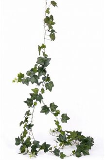 Bellatio Flowers & Plants Kunst klimop slinger 205 cm UV - Kunstplanten Groen