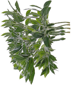 Bellatio Flowers & Plants Kunstplant laurierblad - 6x - Kunsttakken - groen - 48 cm