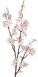 Bellatio Flowers & Plants Roze appelbloesem kunstbloem/tak met 57 bloemetjes 84 cm