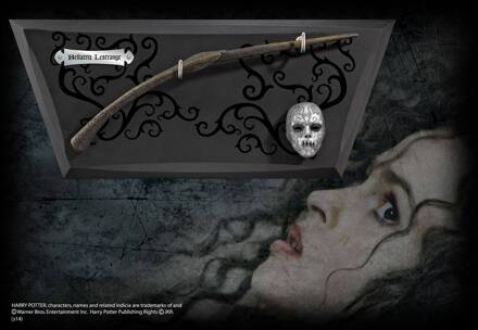 Bellatrix Wand With Wall Display & Mini Mask (NN7976)