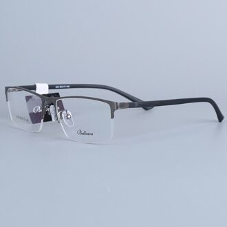 Bellcaca Brilmontuur Mannen Brillen Computer Bijziendheid Optische Prescription Eye Clear Lens Glazen Frame Voor Mannelijke Eyewear 030 030 geweer-grijs