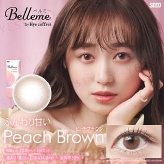 Belleme by Eye Coffret 1 Day Color Lens Peach Brown P-5.25 (30 pcs)