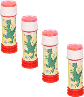 Bellenblaas - 4x - dinosaurus - 60 ml - speelgoed voor kinderen